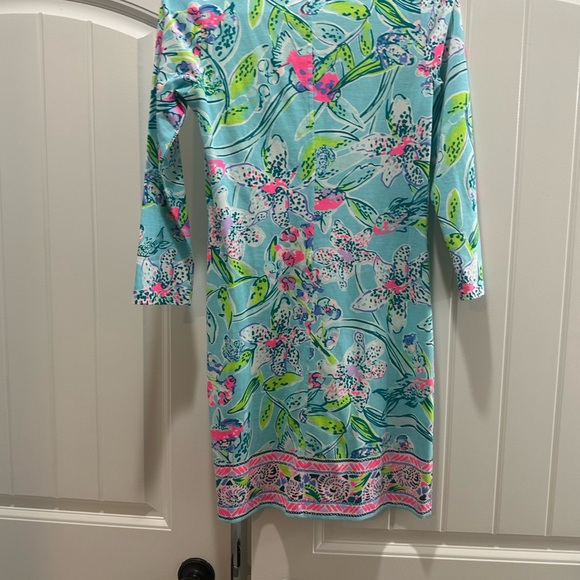 Lilly Pulitzer Dresses & Skirts - Lilly Pulitzer Blue and Green Patterned Dress